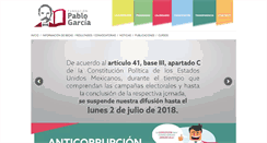 Desktop Screenshot of fundacionpablogarcia.gob.mx